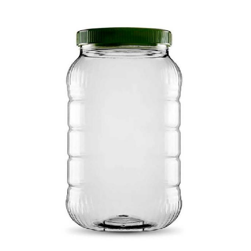 Sarkap 5000 ml  Cylinder Plastic Jar With Cap