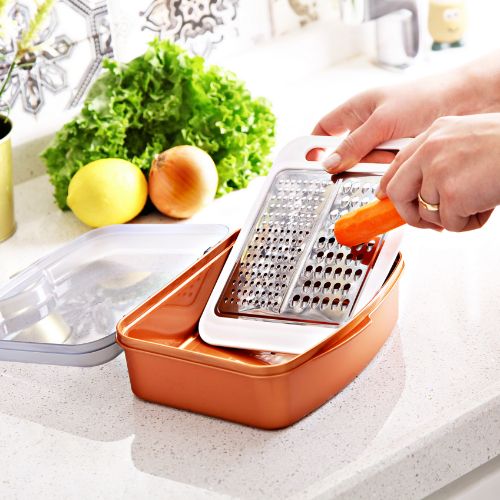 GRATER WITH RESERVOIR