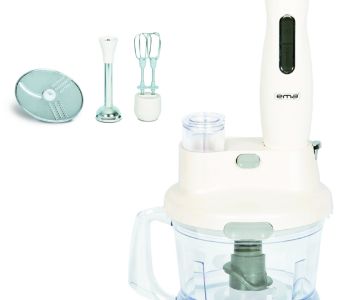 E49HBS Hand Blender with Food Processor Attachment