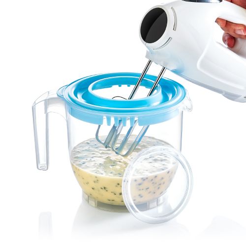 Mixer Bowl with Lid 2200 ml.