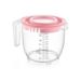 Mixer Bowl with Lid 2200 ml.