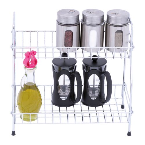 TWO TIER PORTABLE SPICE RACK