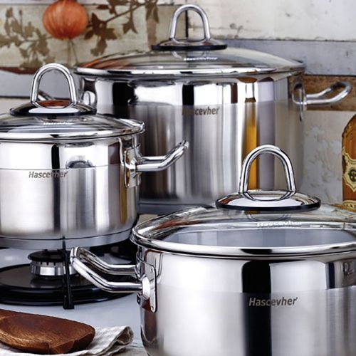 Stainless Steel Pots , Pans & Sets
