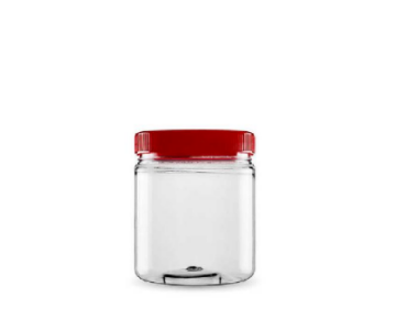 Sarkap 500 ml  Cylinder Plastic Jar With Cap