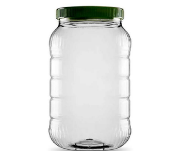 Sarkap 5000 ml  Cylinder Plastic Jar With Cap