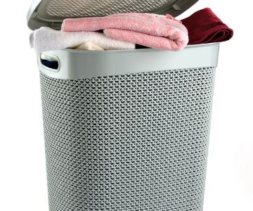 LAUNDRY BASKET WITH DROP DESIGN
