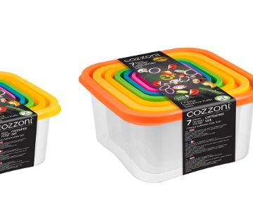 SQUARE Food Storage Container Sets