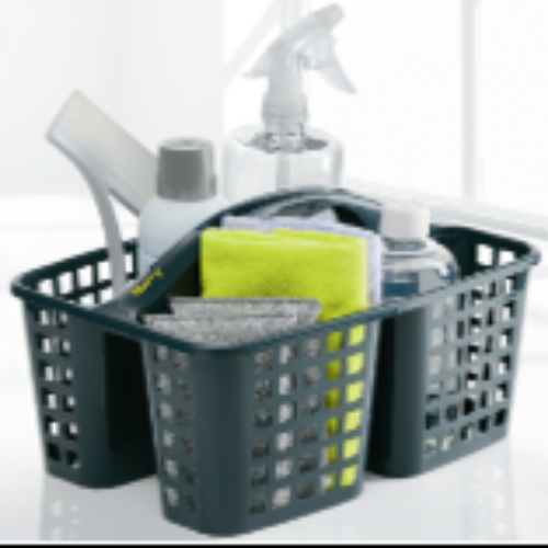 Caddy Divided Organiser Basket With Handle  