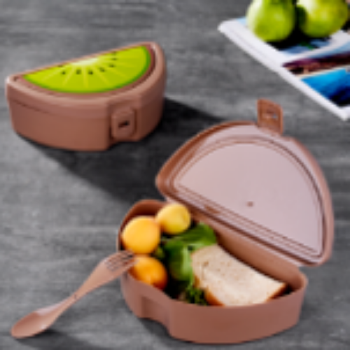 Vitamin Lunch Box with Spoon & Fork 