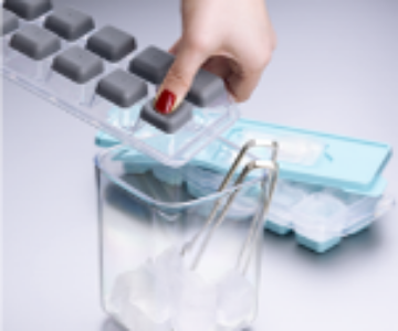 Cool & Soft Non-Stick Icecube Tray  Cube Shape   