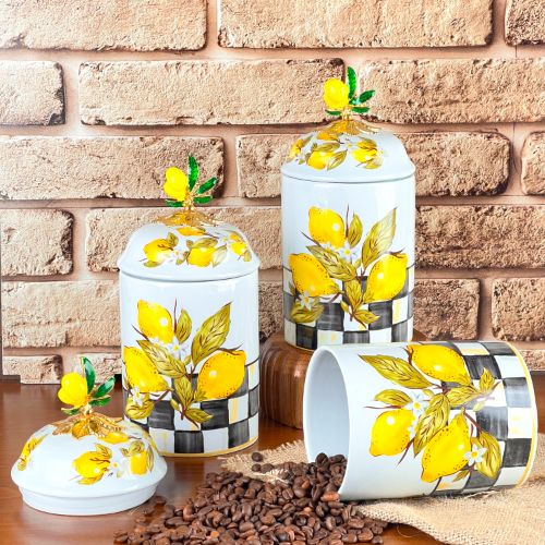 Linda Large Porcelain Spice Set of 3