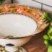 Paradise Enamel Footed Fruit Bowl 30 cm