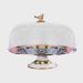 Paradise Enamel 30 cm Footed Cake Bell